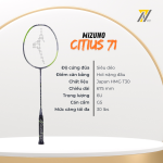 Vợt cầu lông Mizuno Citius 71 - Ghi xanh chính hãng