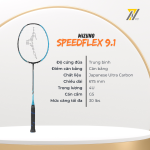 Vợt cầu lông Mizuno Speedflex 9.1 - Xanh đen bạc chính hãng