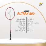 Vợt cầu lông Mizuno Altrax 800 - Đỏ chính hãng