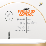 Vợt Cầu Lông Mizuno Fortius 30 Control - Đen xanh chính hãng