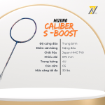 Vợt cầu lông Mizuno Caliber S Boost 2025