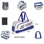 Túi cầu lông Yonex BAG02531WZ Trắng Tím