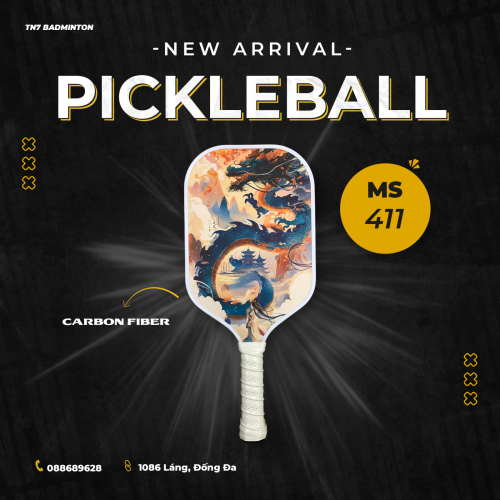 Vợt Pickleball Carbon T700 mã 411
