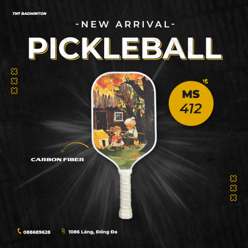 Vợt Pickleball Carbon T700 mã 412