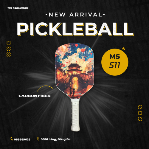 Vợt Pickleball Carbon T700 mã 511