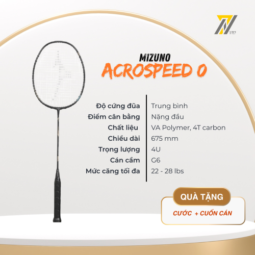 Vợt cầu lông Mizuno Acrospeed 0 Limited