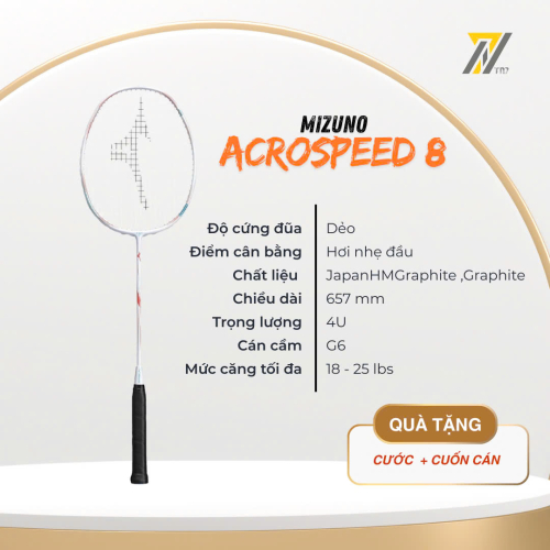 Vợt Cầu Lông Mizuno Acrospeed 8