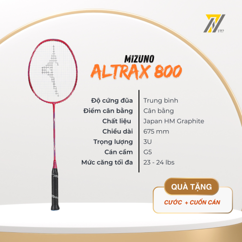 Vợt cầu lông Mizuno Altrax 800 - chính hãng
