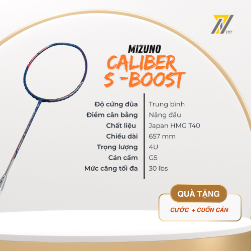 Vợt cầu lông Mizuno Caliber S-Boost