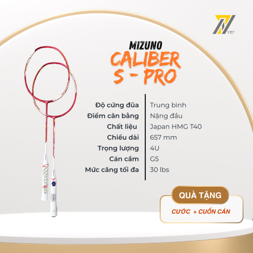 Vợt cầu lông Mizuno Caliber S-Pro 
