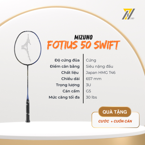 Vợt cầu lông Mizuno Fortius 50 Swift