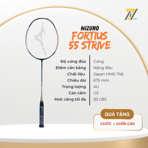 Vợt cầu lông Mizuno Fortius 55 Strive