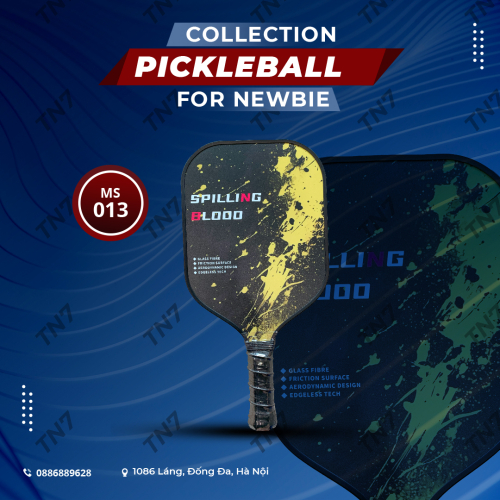 Vợt Pickleball Mã 013 Di Động Tay Cầm Chống Trơn Trượt