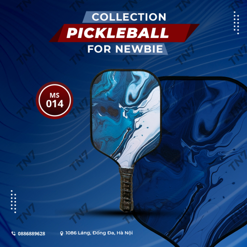 Vợt Pickleball Mã 014 Di Động Tay Cầm Chống Trơn Trượt