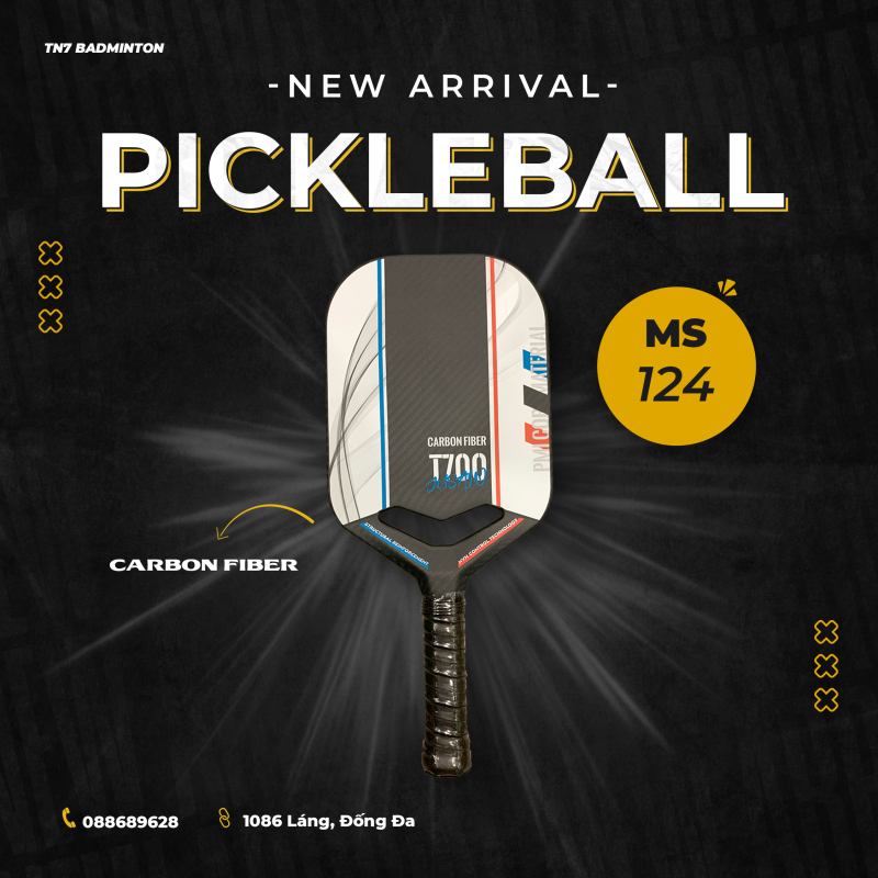 Vợt Pickleball Carbon T700 mã 124
