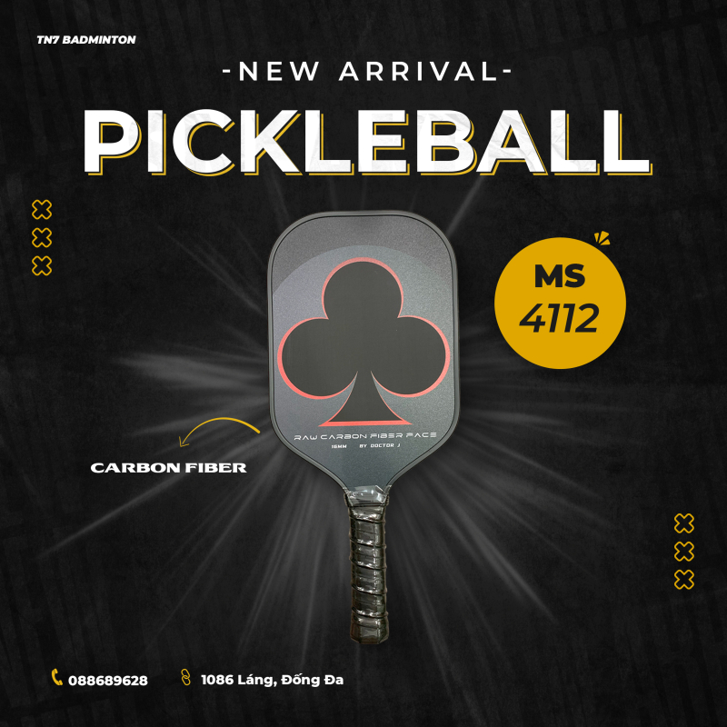 Vợt Carbon T700 mã 4112 Integrated Pickleball Paddle thế hệ mới