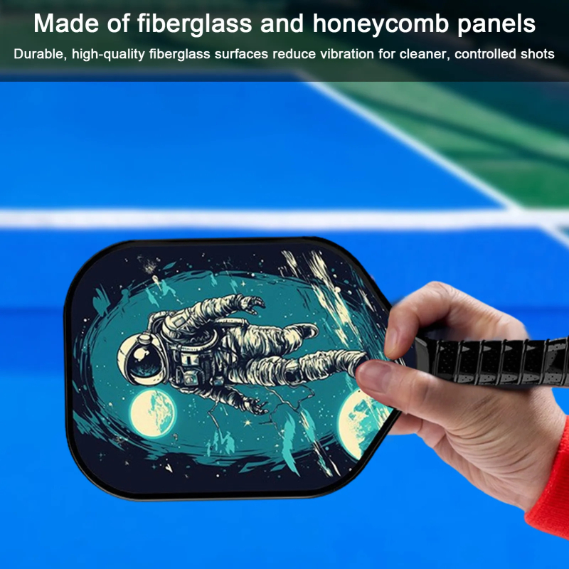 Vợt Pickleball Mã 001 Thiết Kế Gọn Nhẹ Giúp Kiểm Soát Chính Xác Và Tính Tiện Lợi Lý Tưởng Cho Người Mới Bắt Đầu Với Tay Cầm Không Trượt