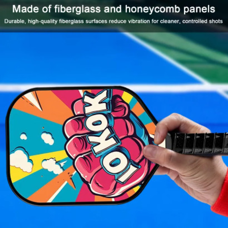 Vợt Pickleball Mã 012 Thiết Kế Gọn Nhẹ Giúp Kiểm Soát Chính Xác Và Tính Tiện Lợi Lý Tưởng Cho Người Mới Bắt Đầu Với Tay Cầm Không Trượt  