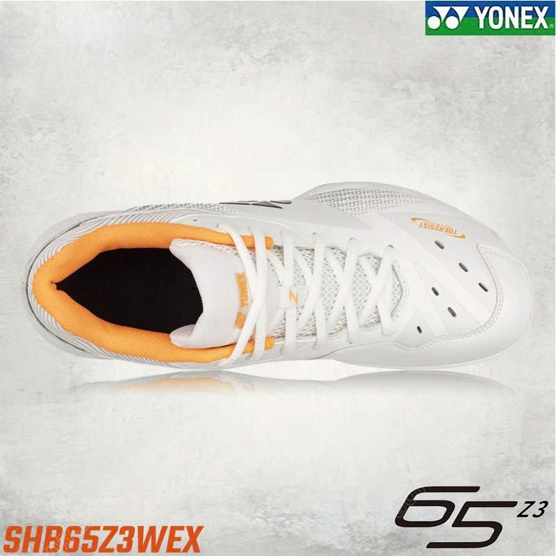 Giày Cầu Lông Yonex SHB 65Z3 - WHITE/ ORANGE