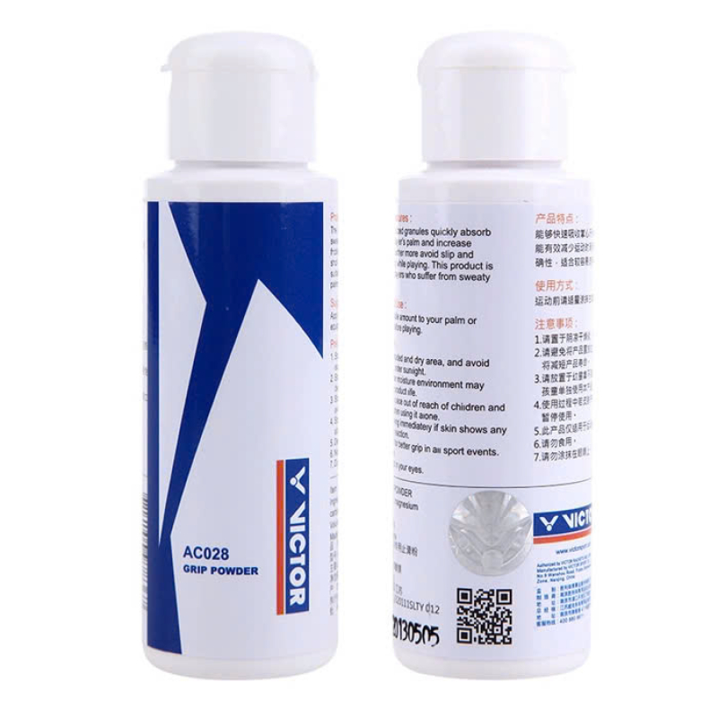 Phấn Victor hút mồ hôi tay Grip Powder