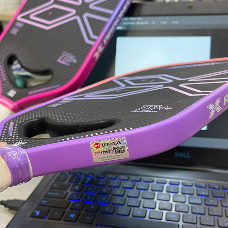 Arronax Pickleball Paddle TS3-16MM - Hồng nhạt tím