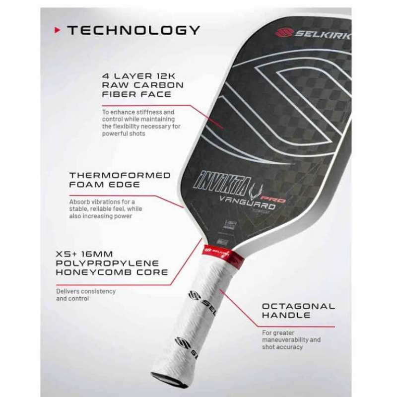  Vợt Pickleball Selkirk VANGUARD PRO